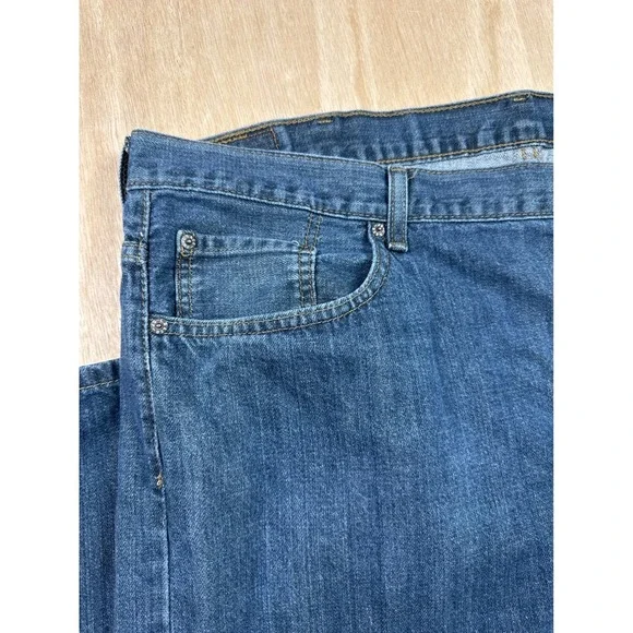 Levi's Mens Blue Denim Jeans Classic Fit Casual Everyday Wear Size 48x30 - Picture 2 of 11